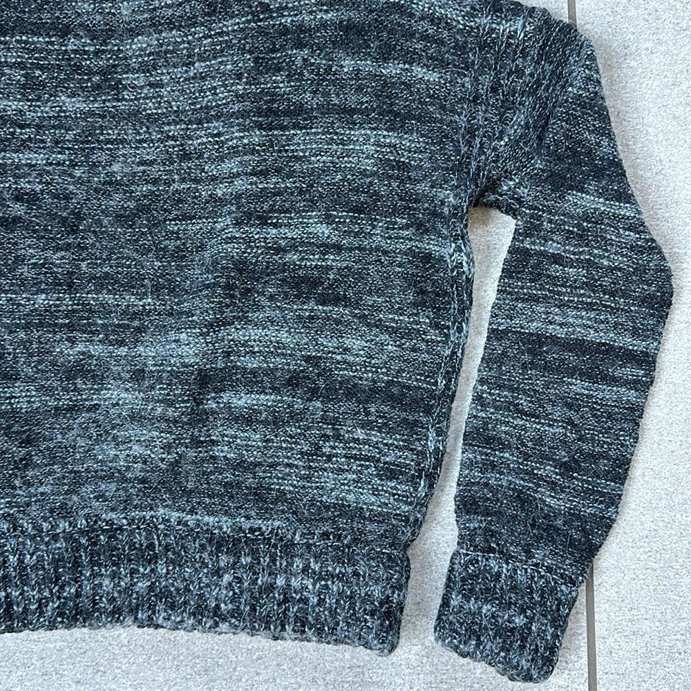 Free People In My Pocket Cropped Boxy Sweater w/ Pockets in Charcoal Grey XS - Picture 12 of 15